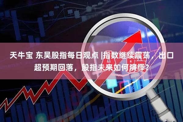 天牛宝 东吴股指每日观点 |指数继续震荡，出口超预期回落，股指未来如何演绎？